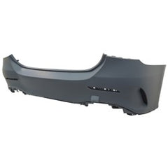 BUMPER RR PRIMED W/TOW HOOK COVER/GRILLE VENT COVER/AMG W/O SENSORS