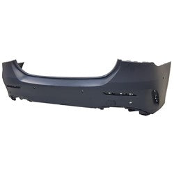 BUMPER RR PRIMED W/TOW HOOK COVER/6 SENSORS/AMG AERO PKG SDN