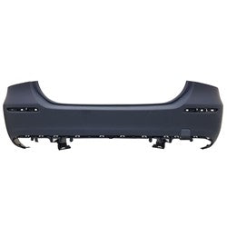 BUMPER RR PRIMED W/TOW HOOK COVERS W/O SENSOR/AMG
