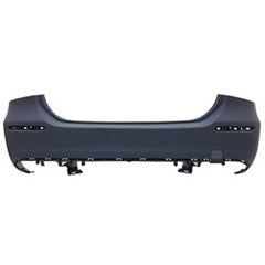 BUMPER RR PRIMED W/TOW HOOK COVERS W/O SENSOR/AMG