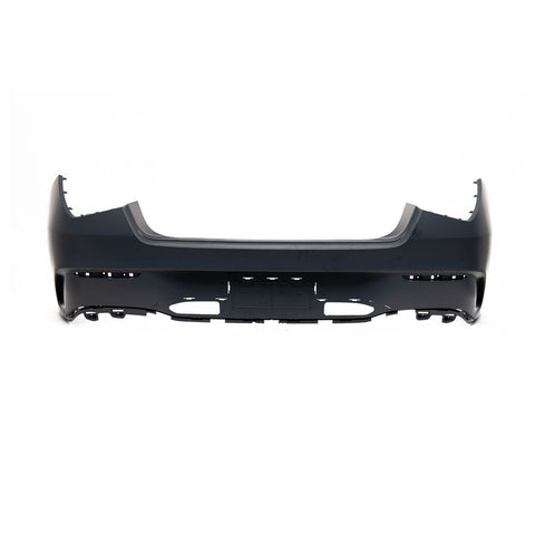 BUMPER RR PRIMED PTM W/O PARK ASSIST SENSOR W/ AMG CAPA