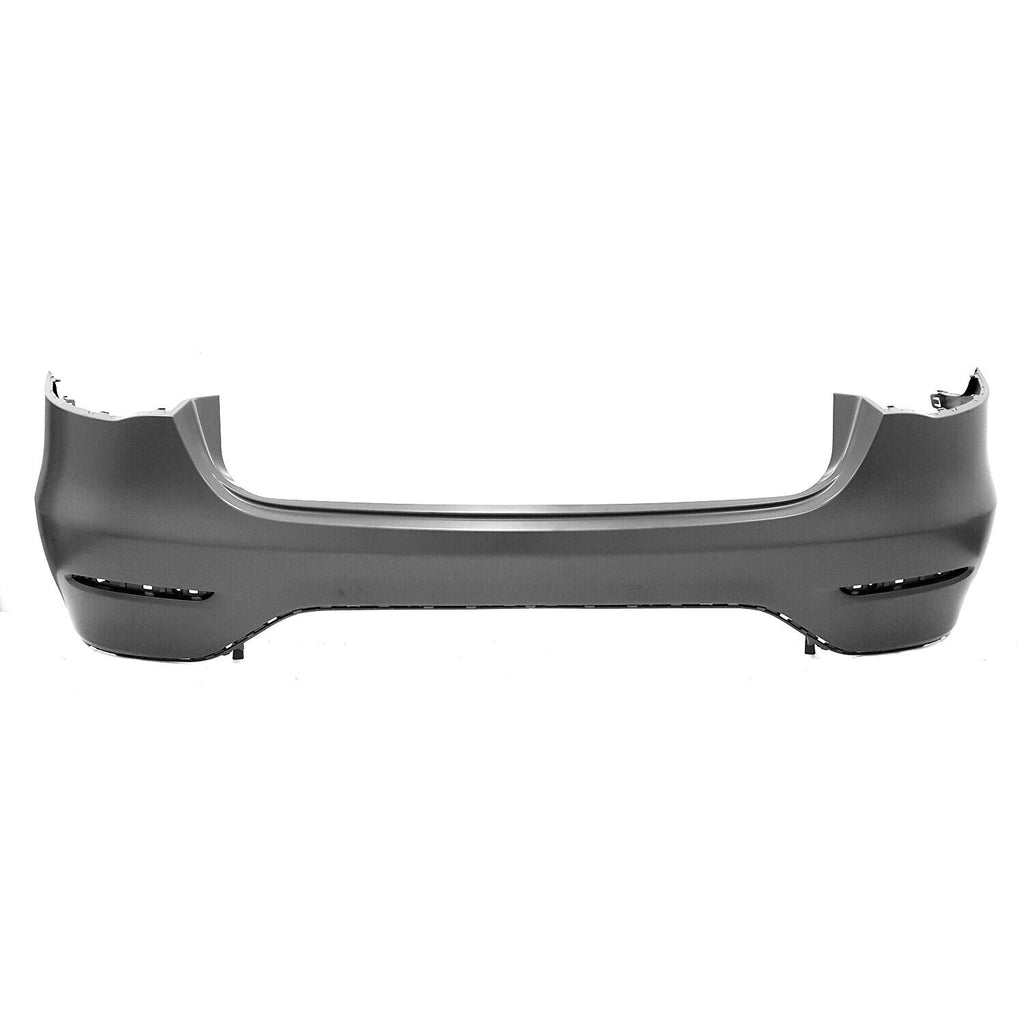 BUMPER RR PRIMED GRAY FINISH W/O PARK ASSIST SENSOR