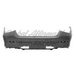 BUMPER RR PRIMED PTM W/O PARK ASSIST SENSOR W/O AMG — photo 1