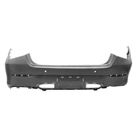 BUMPER RR PRIMED PTM W/2 ACTIVE PARK /4 PARK ASSIST SENSOR W/O AMG