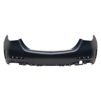 BUMPER RR PRIMED PTM W/PARK ASSIST SENSOR FOR SDN W/ AMG CAPA