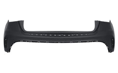 BUMPER RR UPPER PRIMED PTM W/AMG W/O PARK ASSIST SENSOR