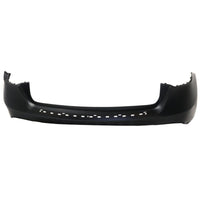 BUMPER RR PRIMED PTM W/PAD HOLES W/O PARK ASSIST SENSOR/AMG CAPA