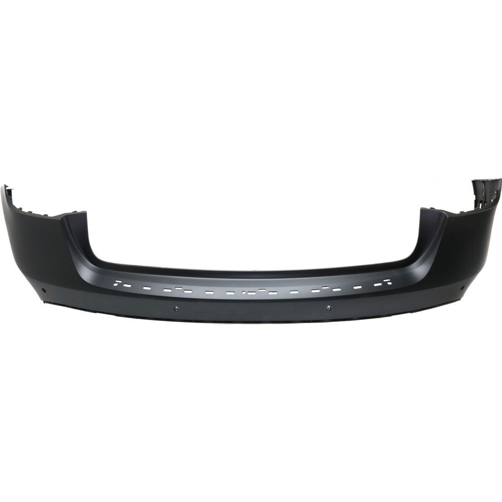 BUMPER RR UPPER PRIMED PTM W/PARK ASSIST SENSOR / PAD W/O AMG