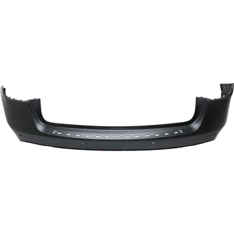 BUMPER RR UPPER PRIMED PTM W/PARK ASSIST SENSOR / PAD W/O AMG