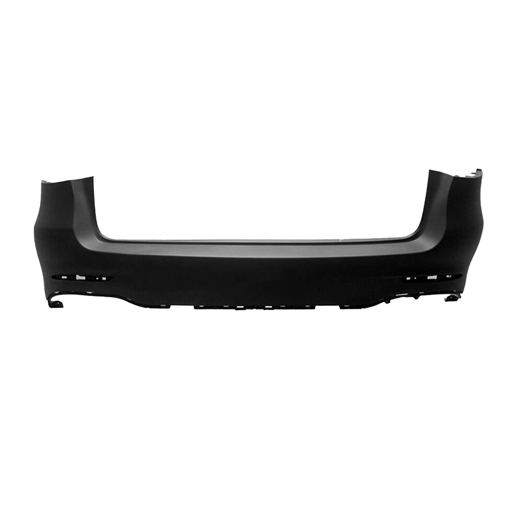 BUMPER RR UPPER PRIMED PTM W/REFLECTOR/PARK ASSIST SENSOR/SPRT