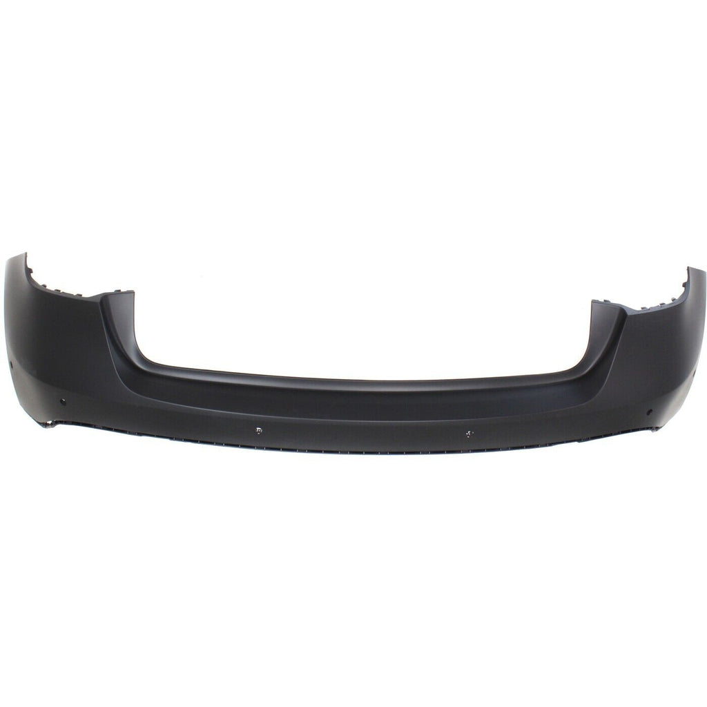 BUMPER RR UPPER PRIMED PTM W/PARK ASSIST SENSOR W/O PAD HOLES/AMG