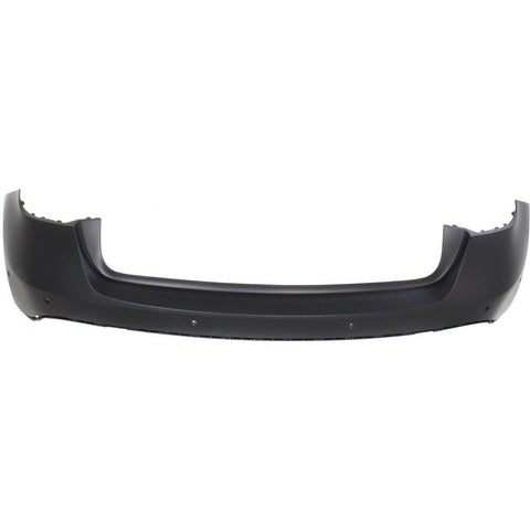 BUMPER RR UPPER PRIMED PTM W/PARK ASSIST SENSOR W/O PAD HOLES/AMG CAPA