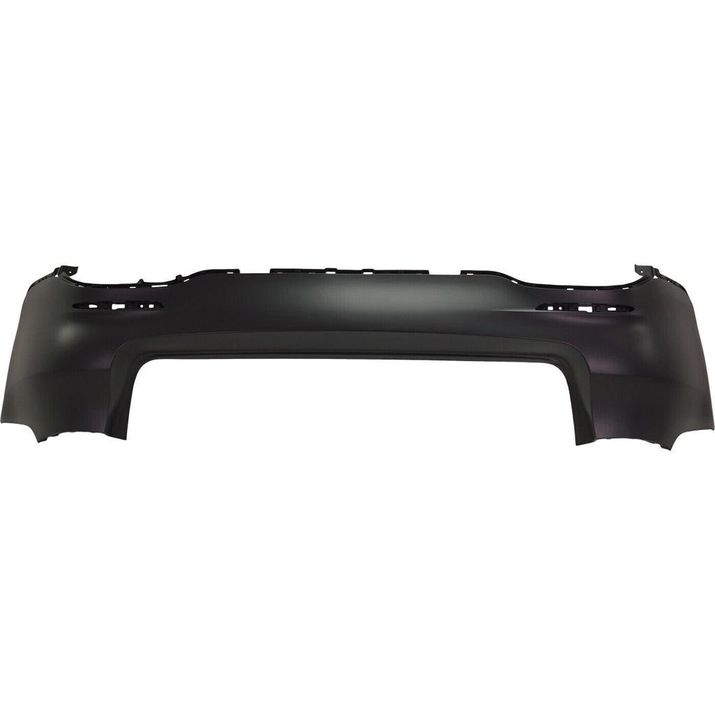 BUMPER RR UPPER PRIMED PTM W/REFLECTOR/SPRT W/O PARK ASSIST SENSOR