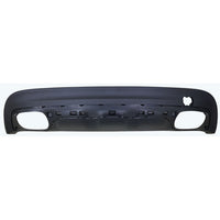 BUMPER RR LOWER TEXTURED BLACK W/AMG