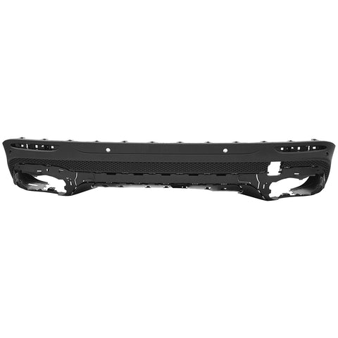 BUMPER RR LOWER TEXTURED FINISH W/TOW HOOK/4 PARK ASSIST SENSOR/AMG