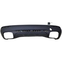 BUMPER RR LOWER TEXTURED BLACK W/TOW HOOK W/O PARK ASSIST/AMG