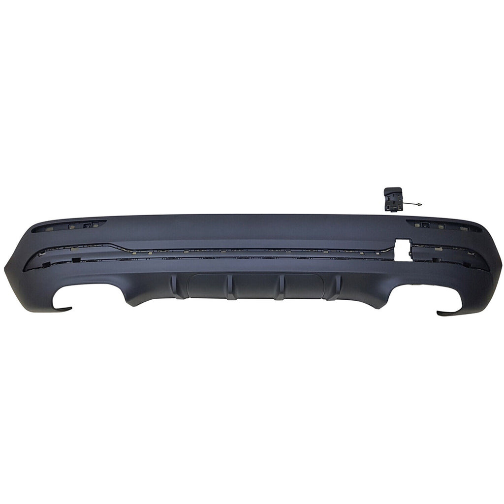 BUMPER RR LOWER TEXTURED BLACK W/TOW HOOK/AMG W/O PARK ASSIST SENSOR
