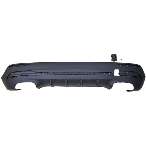 BUMPER RR LOWER TEXTURED BLACK W/TOW HOOK/AMG W/O PARK ASSIST SENSOR