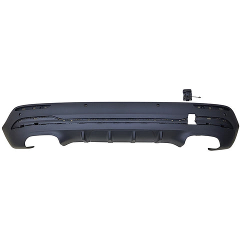 BUMPER RR LOWER TEXTURED BLACK W/TOW HOOK/4 PARK ASSIST SENSOR/AMG