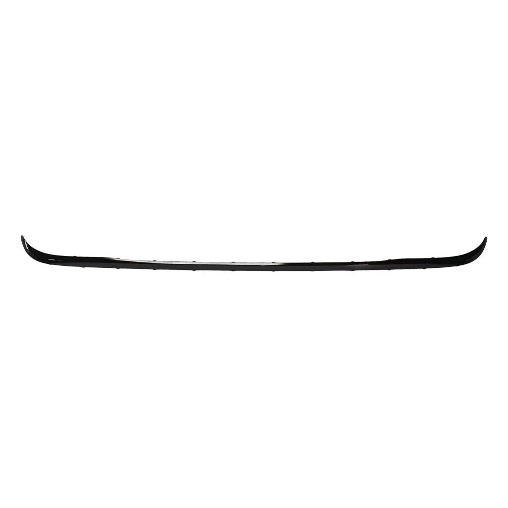 BUMPER MOLDING RR CENTER PTD BLACK FINISH W/SPRT