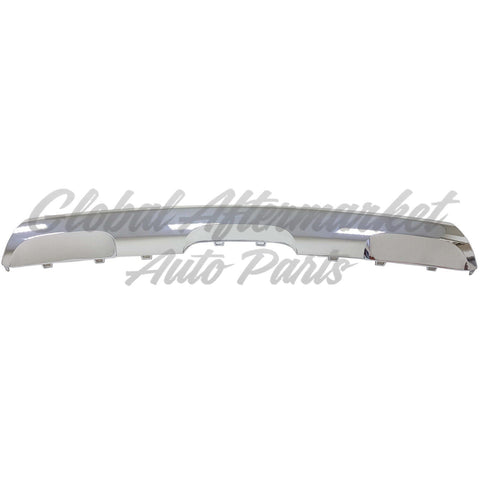 VALANCE RR CHROME W/O AMG