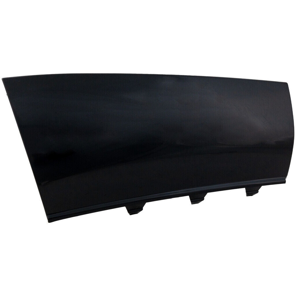 BUMPER EXTENSION RR RH BRIGHT BLACK W/AERODYNAMIC PKG LOWER