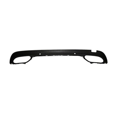 BUMPER LOWER RR W/O AMG CARBON FIBER TEXTURE BLACK