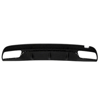 BUMPER LOWER RR W/O AMG CARBON FIBER TEXTURE BLACK