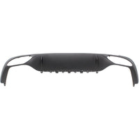 VALANCE RR LOWER TEXTURED BLACK FINISH W/O LUXURY SDN