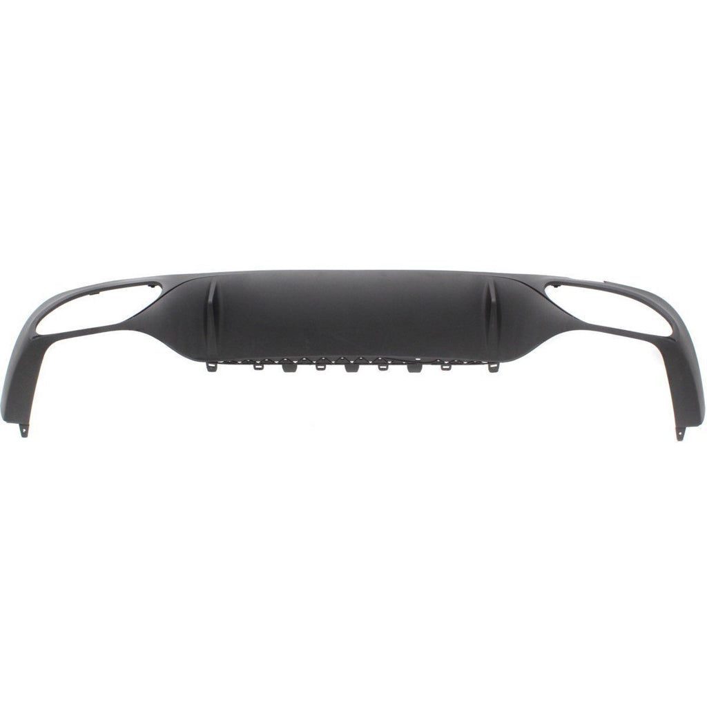 VALANCE RR LOWER TEXTURED BLACK FINISH W/O LUXURY SDN CAPA