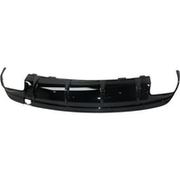 VALANCE RR LOWER PTD BLACK W/CLEAR COAT