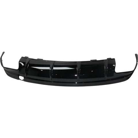 VALANCE RR LOWER PTD BLACK W/CLEAR COAT