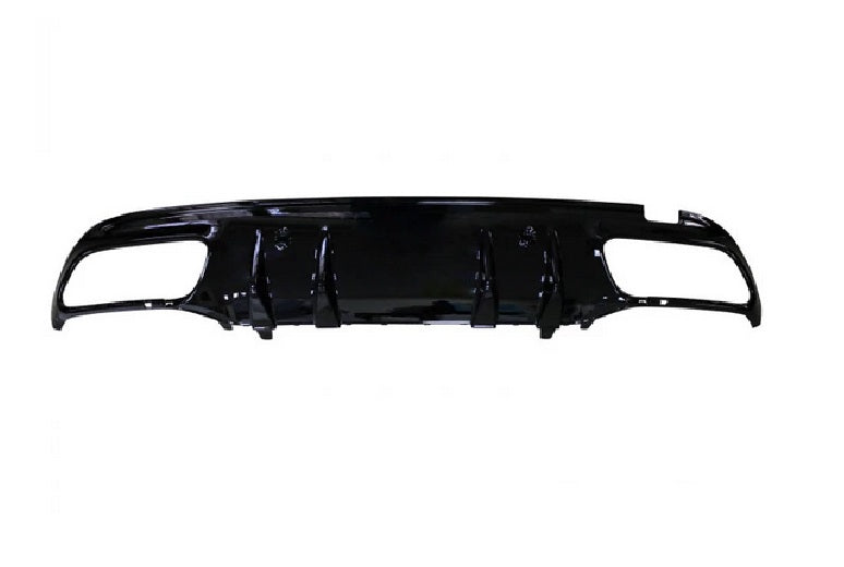 VALANCE RR LOWER BRIGHT BLACK FINISH W/2 PARK ASSIST SENSOR/ AMG