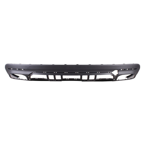 BUMPER RR LOWER MATTE DARK GRAY W/O PARK ASSIST SENSOR / TRAILER HITCH / AMG CAPA