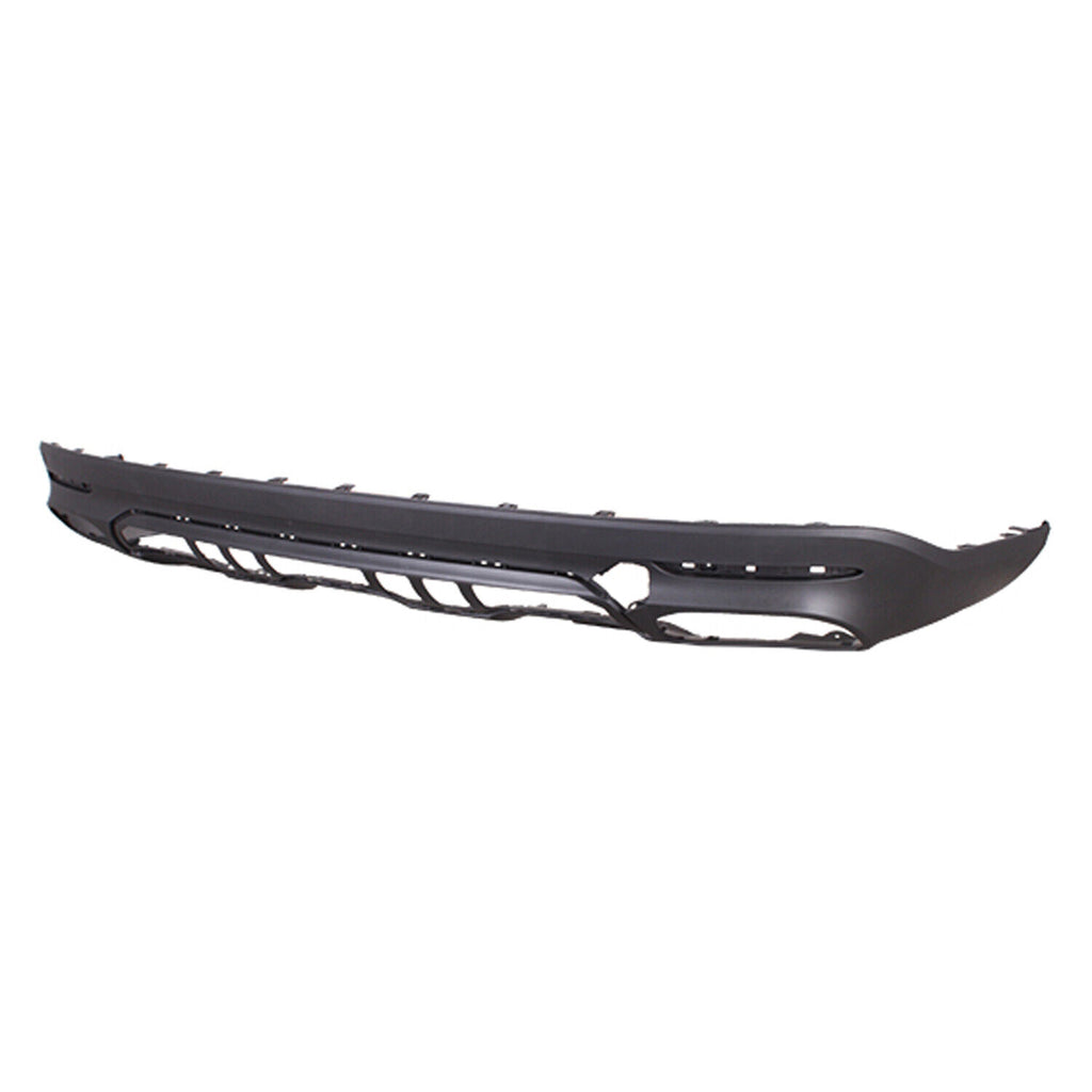 BUMPER RR LOWER MATTE DARK GRAY W/TRAILER HITCH W/O PARK ASSIST SENSOR / AMG CAPA