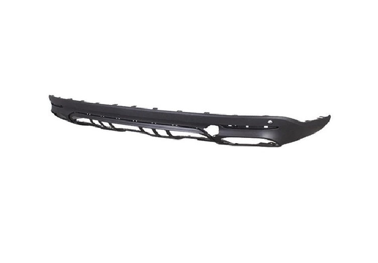 BUMPER RR LOWER MATTE DARK GRAY W/PARK ASSIST SENSOR/TRAILER HITCH W/O AMG CAPA