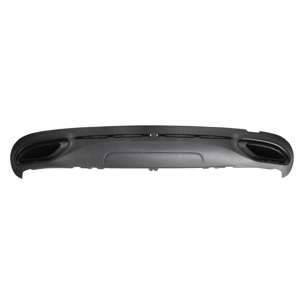 VALANCE RR LOWER TEXTURED BLACK FINISH W/O AMG