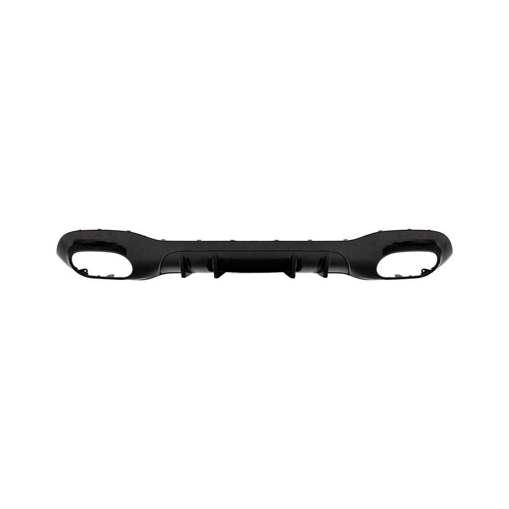 BUMPER RR LOWER GLOSS BLACK W/ AERODYNAMIC PKG
