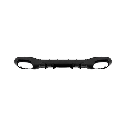 BUMPER RR LOWER GLOSS BLACK W/ AERODYNAMIC PKG
