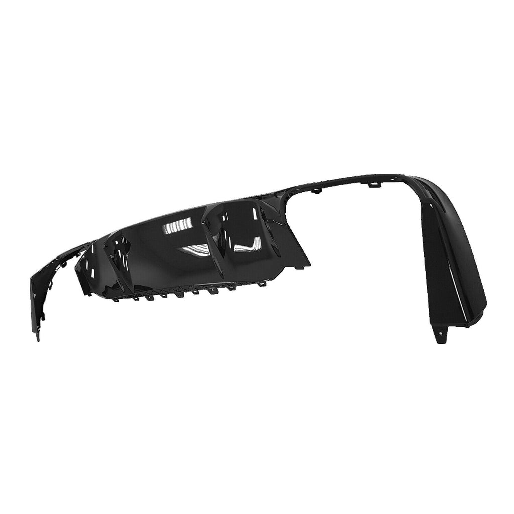 BUMPER RR LOWER GLOSS BLACK FOR SDN W/ AMG