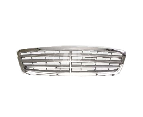 GRILLE CHROME/SILVER W/SPORT PKG (AVNGRD/ELGNS)
