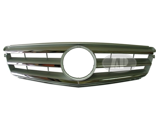GRILLE CHROME/SILVER W/O AMG PKG W/SPORT PKG