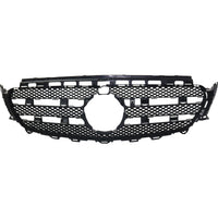 GRILLE TEXTURED BLACK FINISH W/CAMERA W/O MOLDINGS/EMBLEM