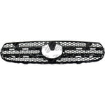 GRILLE FR MATTE BLACK W/O MOLDINGS/EMBLEM/BASE / CAMERA/AMG — photo 4
