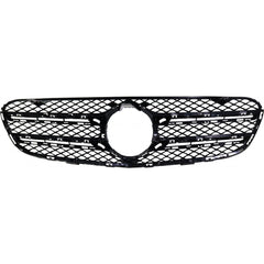 GRILLE FR MATTE BLACK W/O MOLDINGS/EMBLEM/BASE / CAMERA/AMG