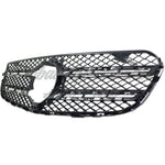 GRILLE FR MATTE BLACK W/CAMERA W/O AMG/MOLDING/EMBLEM/BASE — photo 5