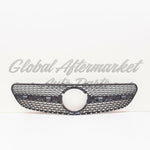 GRILLE FR BLACK W/CHROME INDIVIDUAL SHAPED PATTERN/AMG W/O CAMERA — photo 1