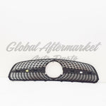 GRILLE FR BLACK W/CHROME INDIVIDUAL SHAPED PATTERN/AMG W/O CAMERA — photo 2