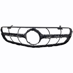 GRILLE FR MATTE BLACK W/AMG W/O CAMERA/MOLDING/EMBLEM/BASE