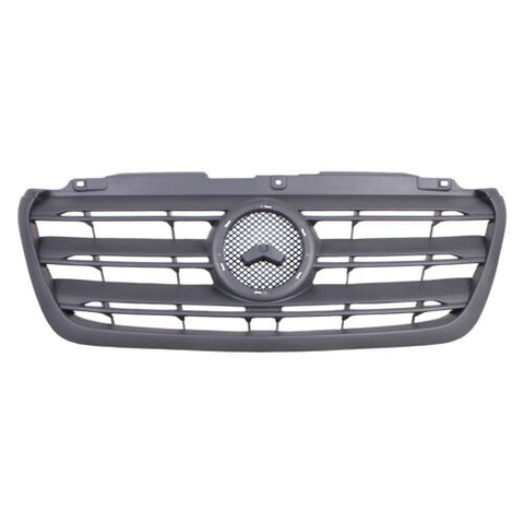 GRILLE FR BLACK W/O CHROME TRIM